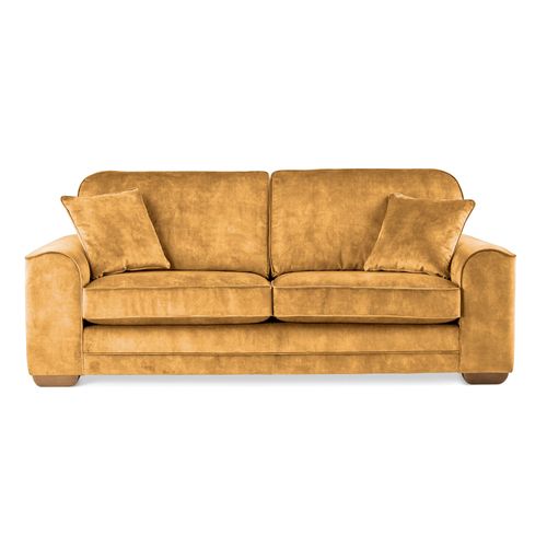 Morello 3 Seater Sofa Yellow