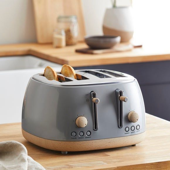Grey toaster cheap