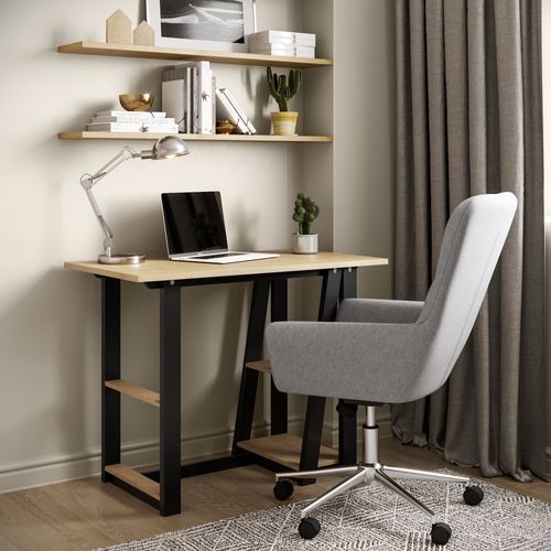 Penzance Desk Black/Brown