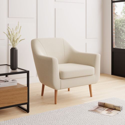 Eddie Luna Tub Armchair Brown