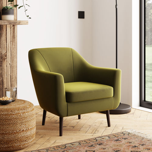 Eddie Velvet Tub Armchair...