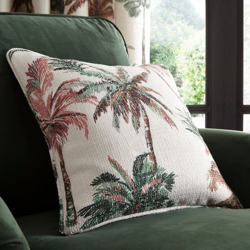 Maldives Cushion Green/White