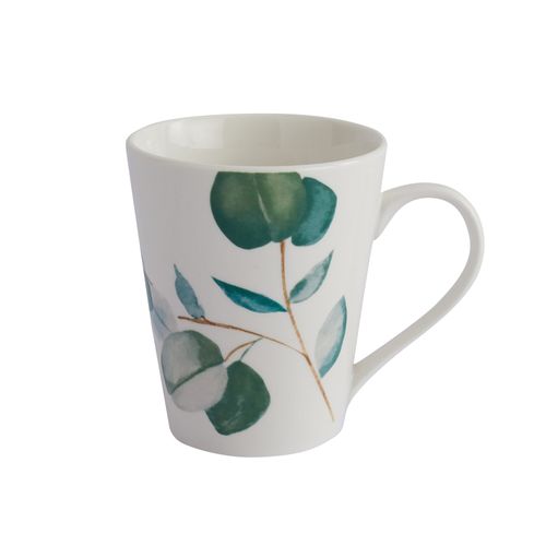 Eucalyptus Mug Green/White