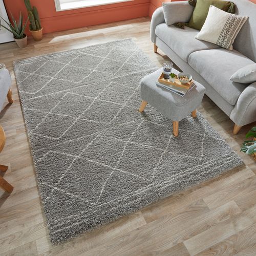 Kush Berber Rug Grey