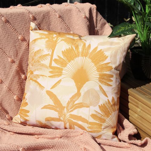 Palms Ochre Outdoor Cushion...