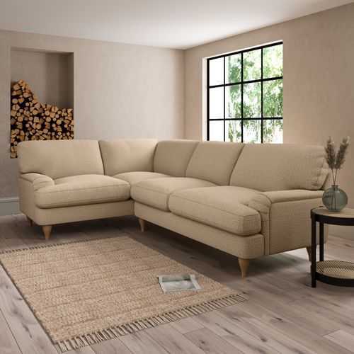 Darwin Corner Sofa Brown