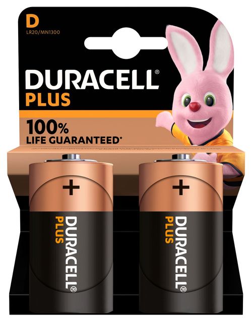 Pack of 2 Duracell Plus 100 D...