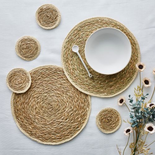 Set of 4 Grass Braid Coasters...