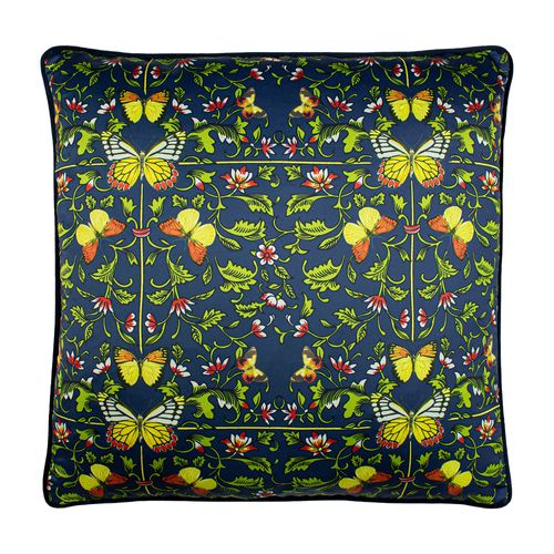 Potage Botanical Navy Cushion...