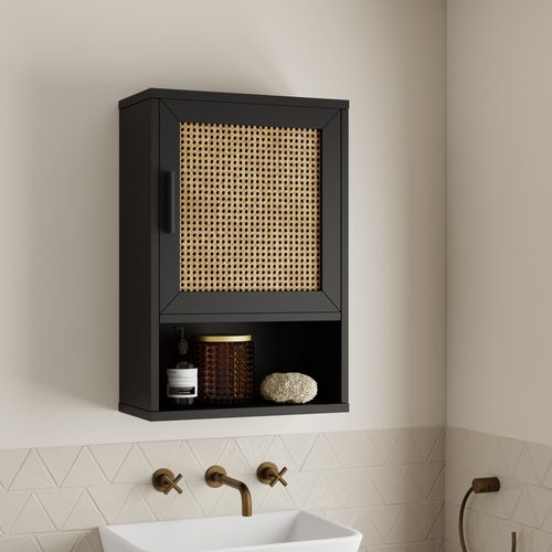 Winslow Wall Cabinet Black...