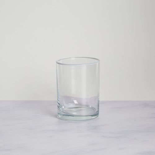 White Tumbler Glass White