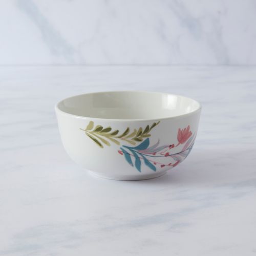 Floral Porcelain Cereal Bowl...