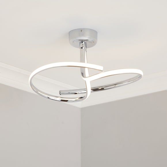 Skylar curly led ceiling fitting deals