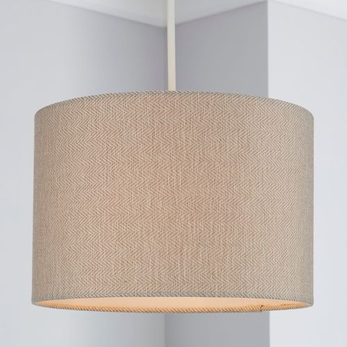 Lennox Herringbone Lamp Shade...