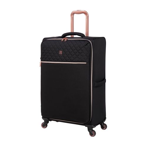 IT Luggage Black & Rose Gold...