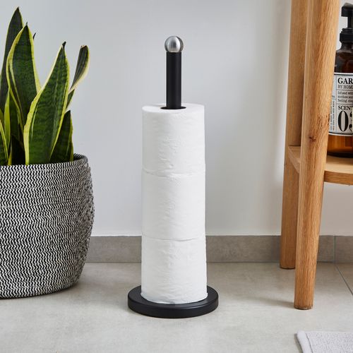 Black Toilet Roll Holder Black