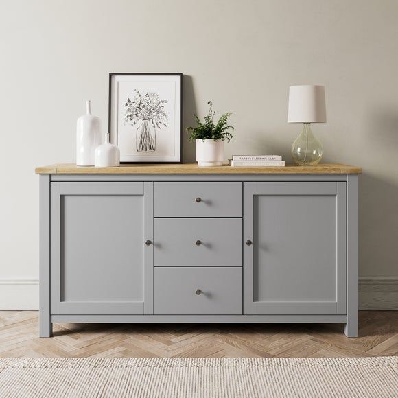 Bromley grey sideboard outlet