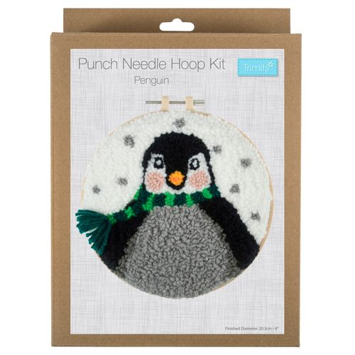 Punch Needle Hoop Kit Penguin...