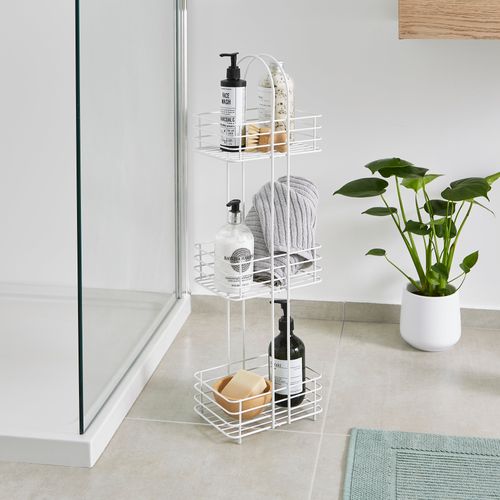 Elements Bamboo 3 Tier Corner Caddy