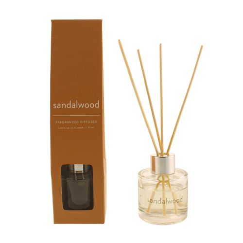 Sandalwood Diffuser 30ml Clear