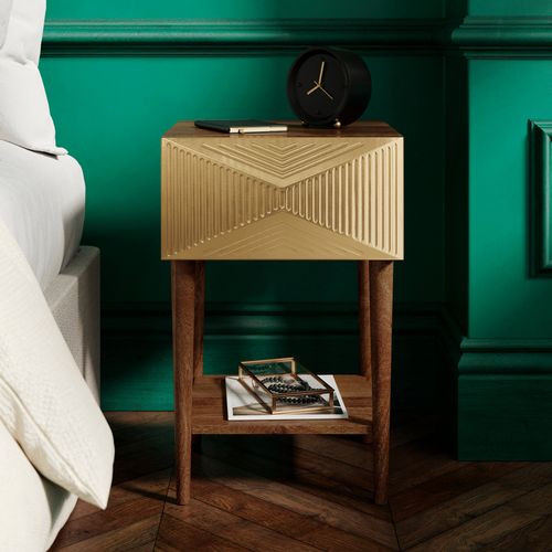 Imara 1 Drawer Bedside Table,...