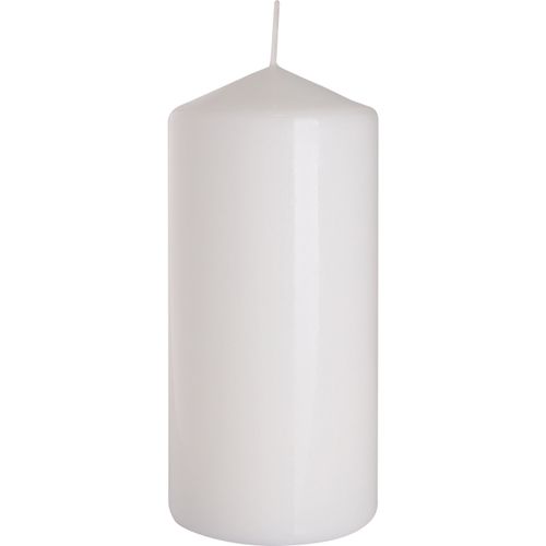 White Pillar Candle, 6.8cm x...