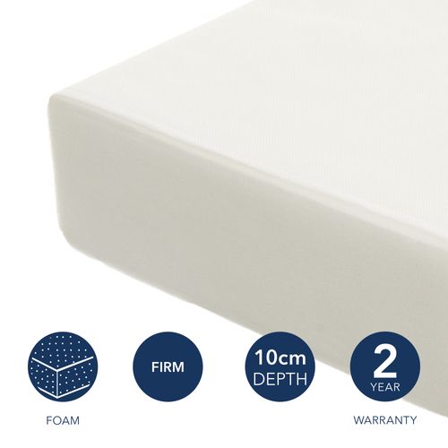 Obaby Foam Mattress White