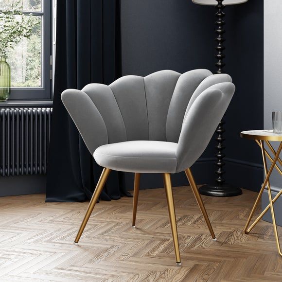 Vivian velvet clearance cocktail chair