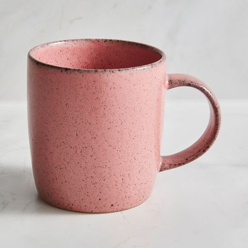 Reactive Glaze Mug, Rose Rose