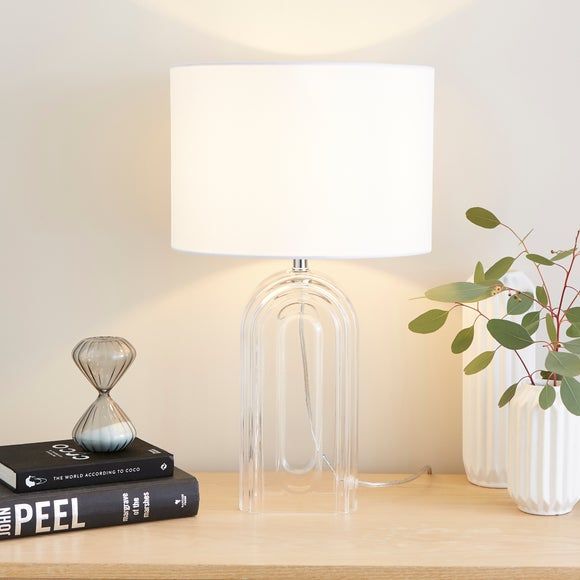 Dorma cassali lotus flower crystal table lamp outlet