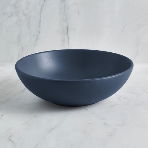 Stoneware Cereal Bowl, Blue...