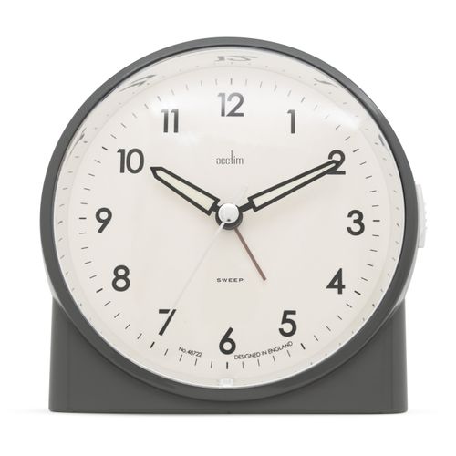 Acctim Arlo Alarm Clock Grey