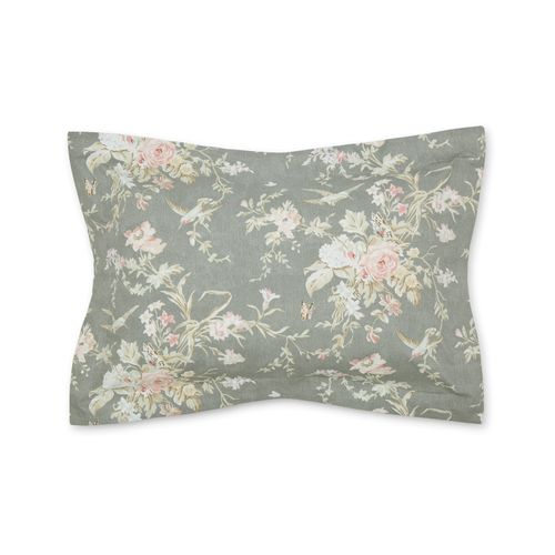 Annella Grey Floral Cotton...