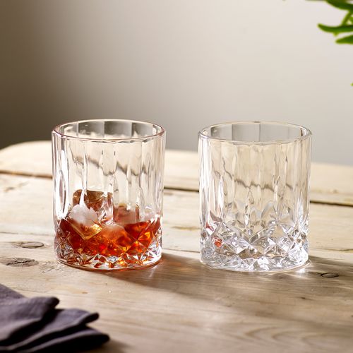 Pack of 2 Pressed Tumblers...