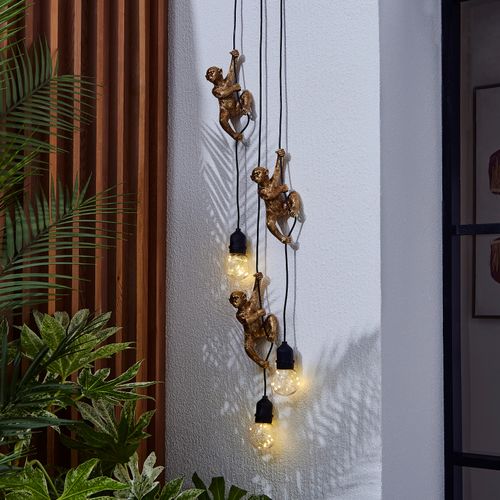 Outdoor Hanging Monkey Lights...