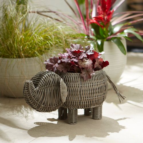 Recycled Rattan Elephant...