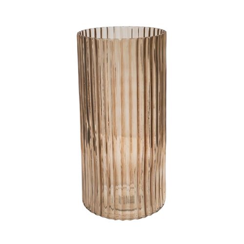 Daphne Ribbed Glass Vase...