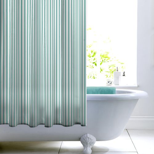 Ticking Stripe Shower Curtain...