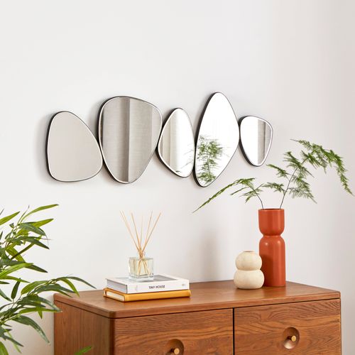 Pebble Shapes Wall Mirror...