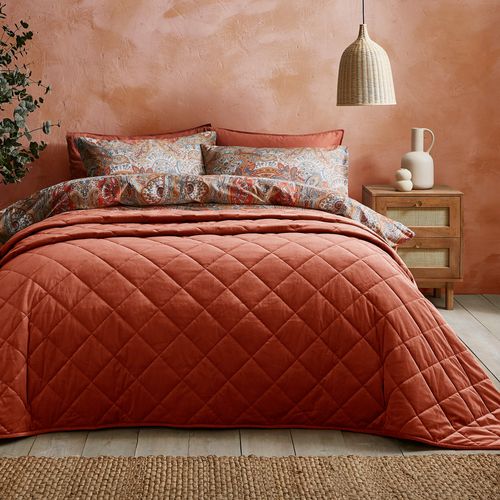 Castleton Bedspread Orange