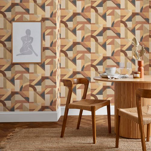 Abstract Geometric Wallpaper...