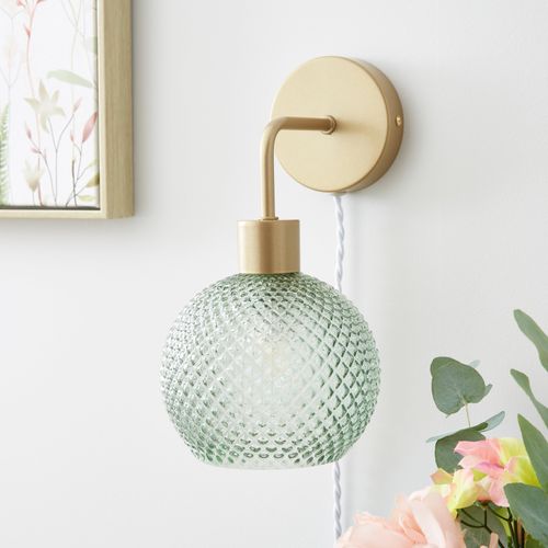 Elodie Plug In Wall Light...