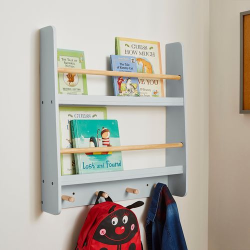 Kid's Mia Small Wall Bookcase...