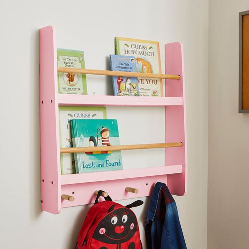 Kid's Mia Small Wall Bookcase...