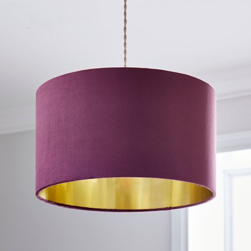 Nesa Velvet Drum Lamp Shade...