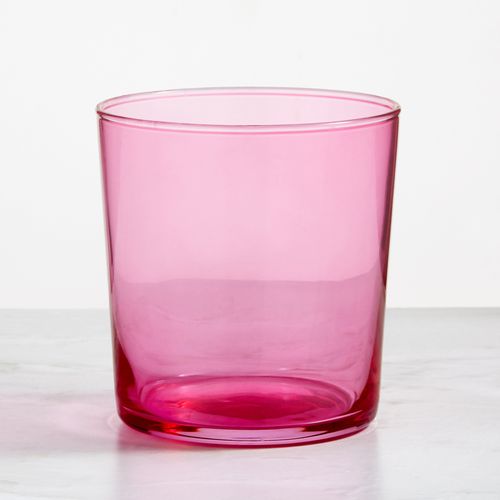 Glass Tumbler Pink