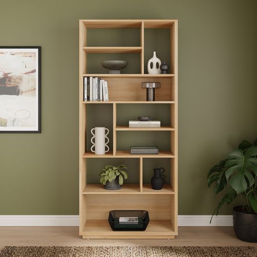 Hardy Slim Bookcase, Oak...