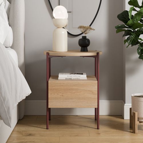 Elody 1 Drawer Bedside Table...