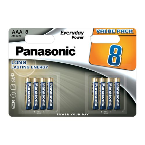 Pack of 8 Panasonic AAA...