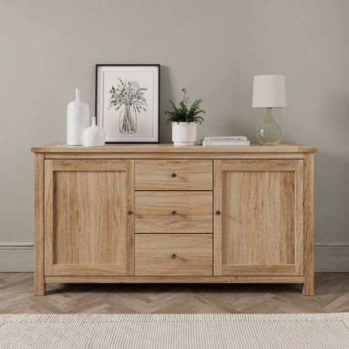 Olney Wide Sideboard Brown